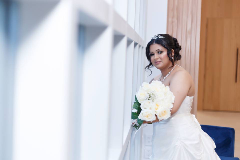 Wedding ceremony in canada