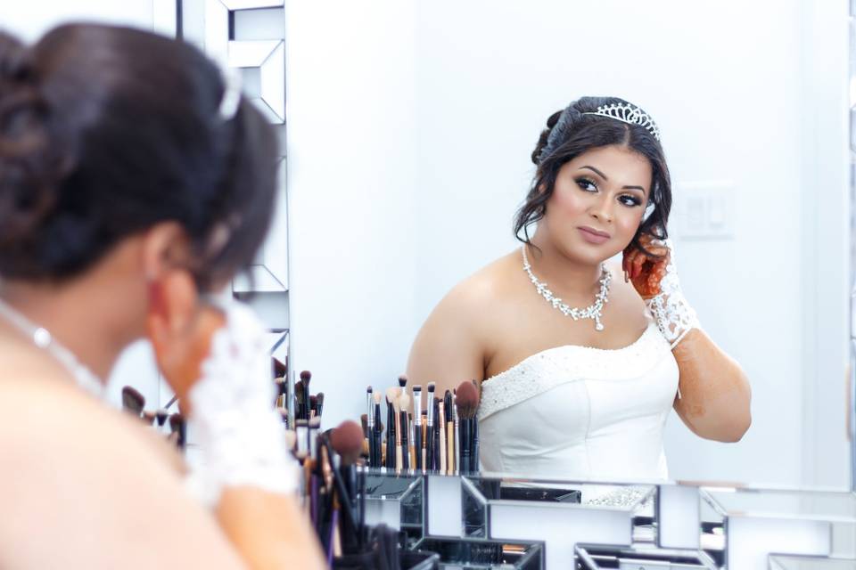 Wedding ceremony in canada