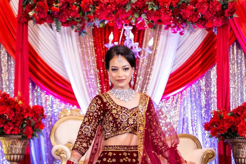 Wedding ceremony in canada