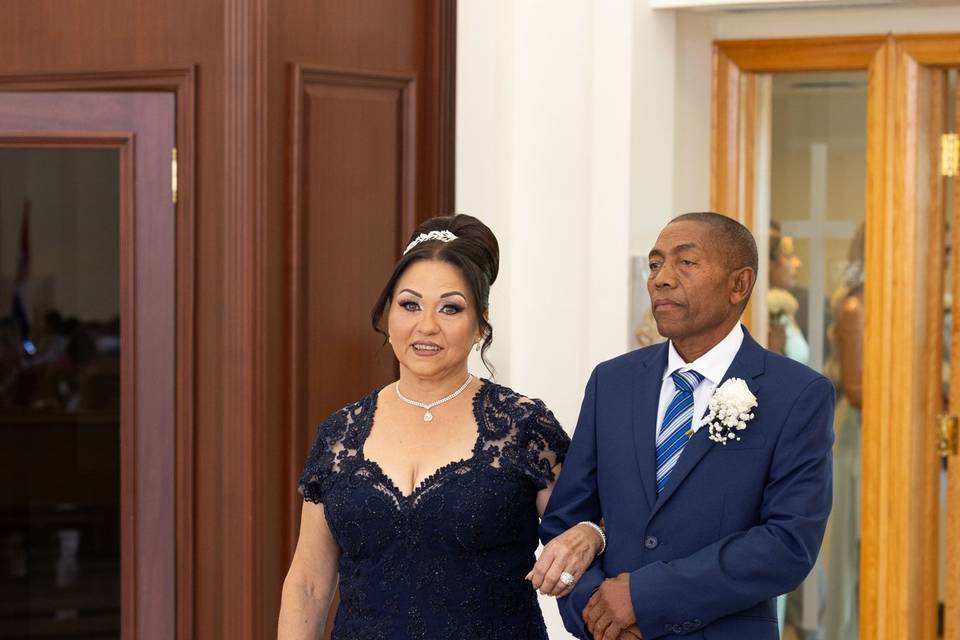 Elegant guest attire