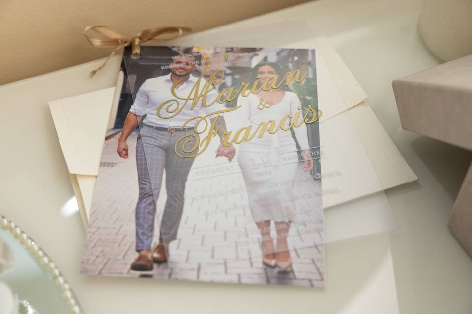 Joyful bridal moment