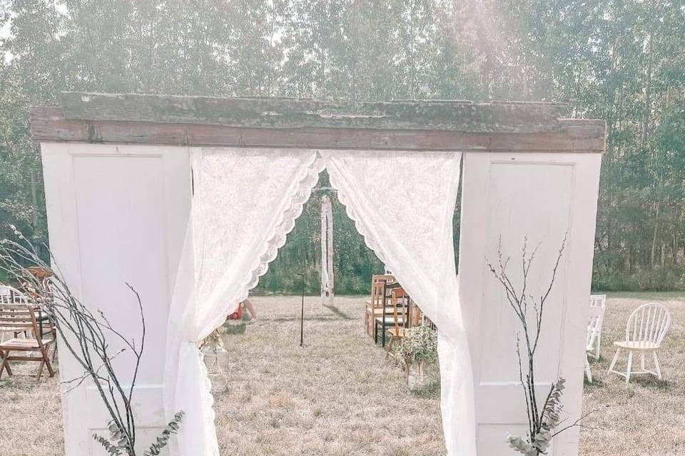 Barn Door Arch