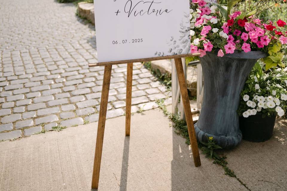 Ceremony Decor Set Up