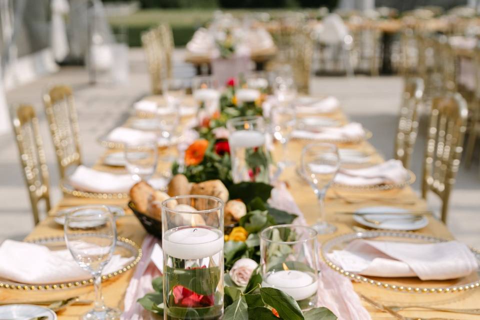 Reception Decor Set Up