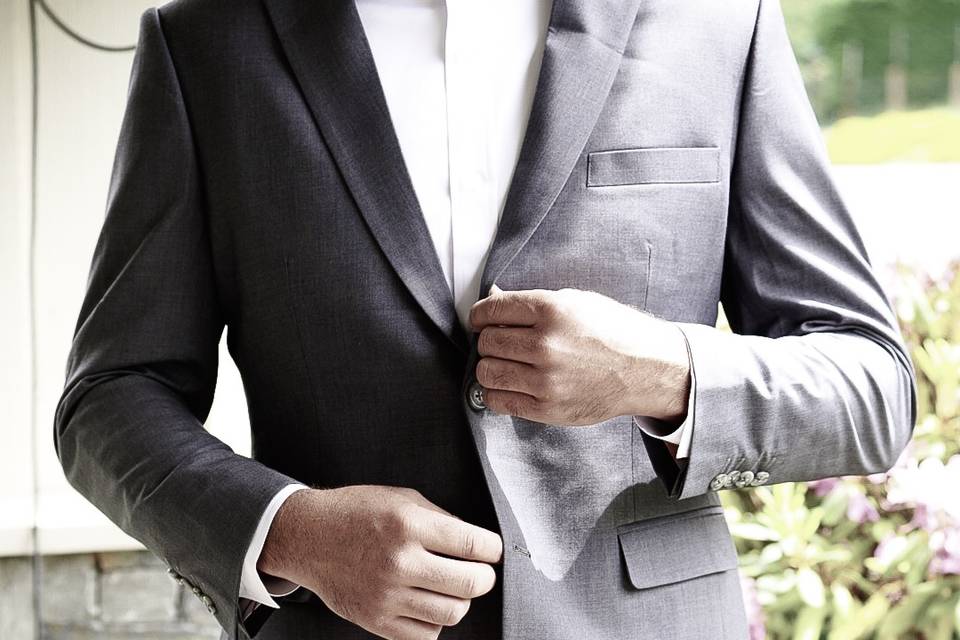 Classic grey suit