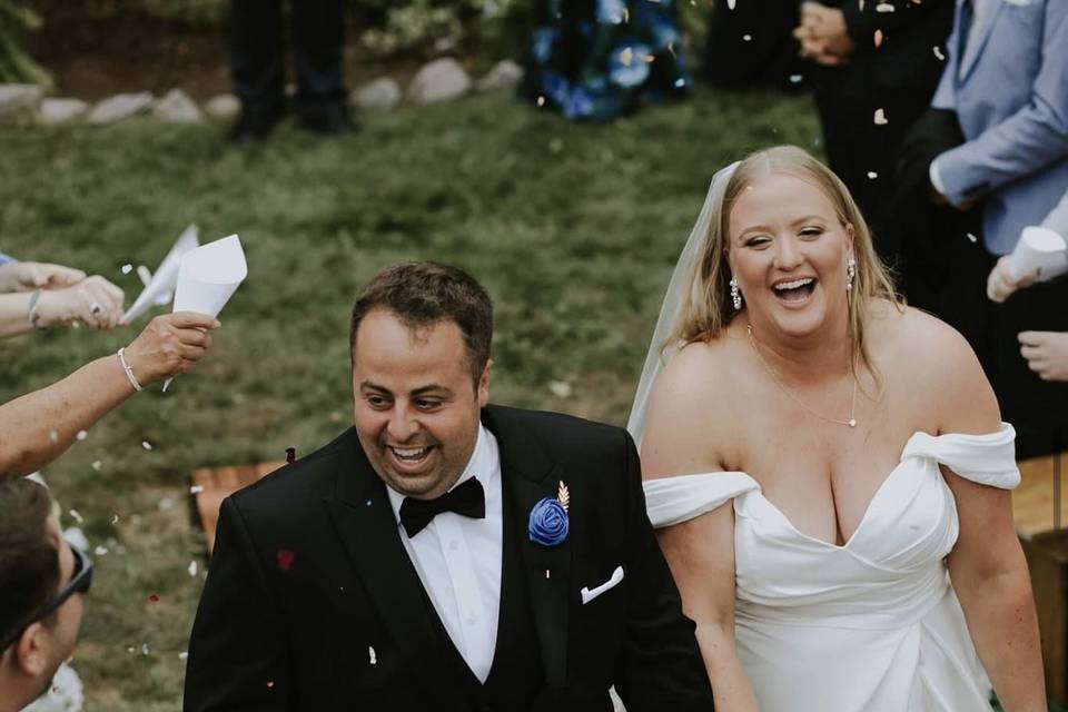A & C - Backyard Ceremony