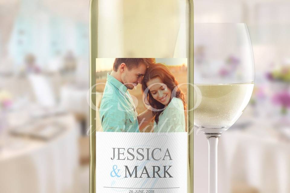 Custom wine label