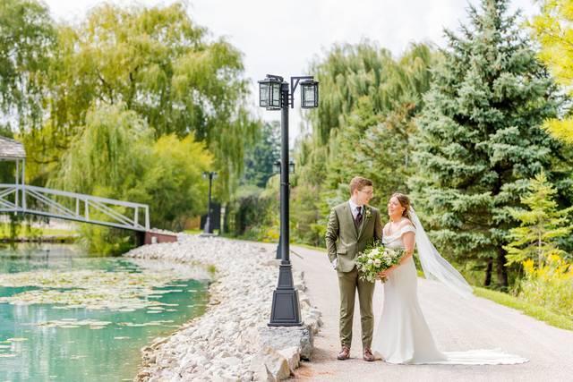 Just Married at Nature's Oasis