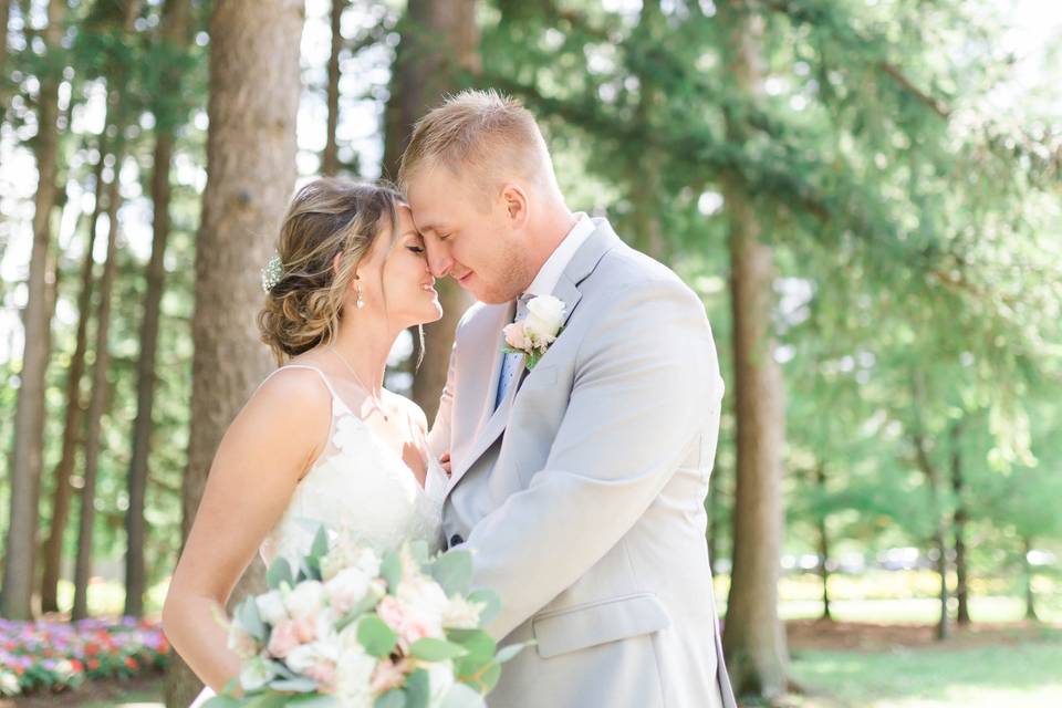 Bride and groom