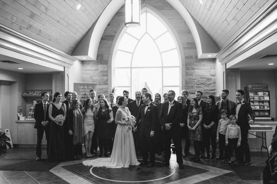 Wedding ceremony photography
