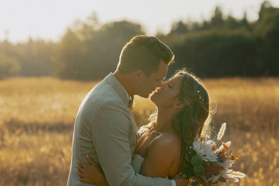 Couples sunset portraits