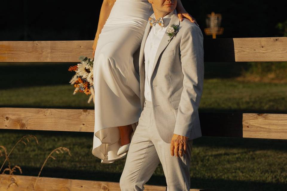 Couples sunset portraits