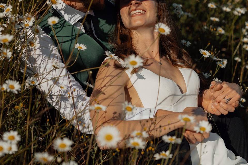 Couples sunset portraits