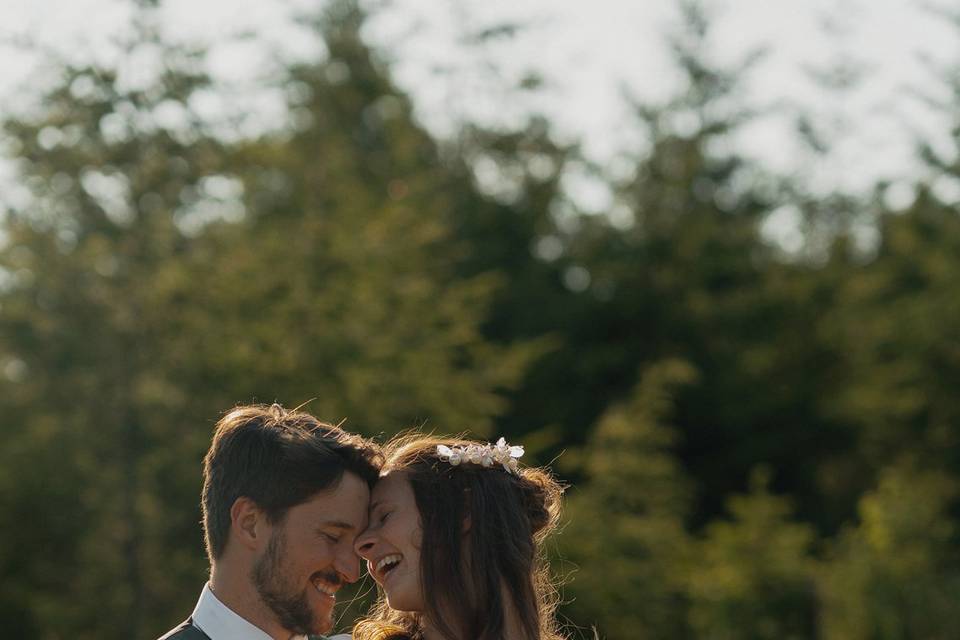 Couples sunset portraits