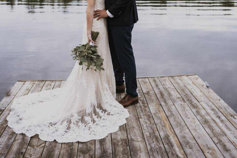 K + S Port Severn Wedding