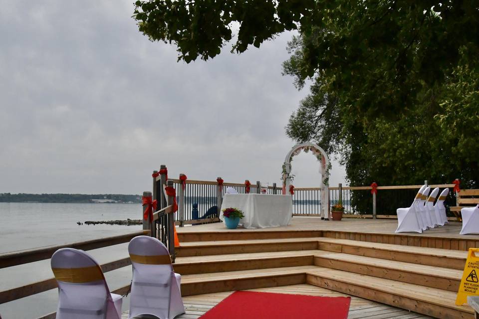 Wedding area