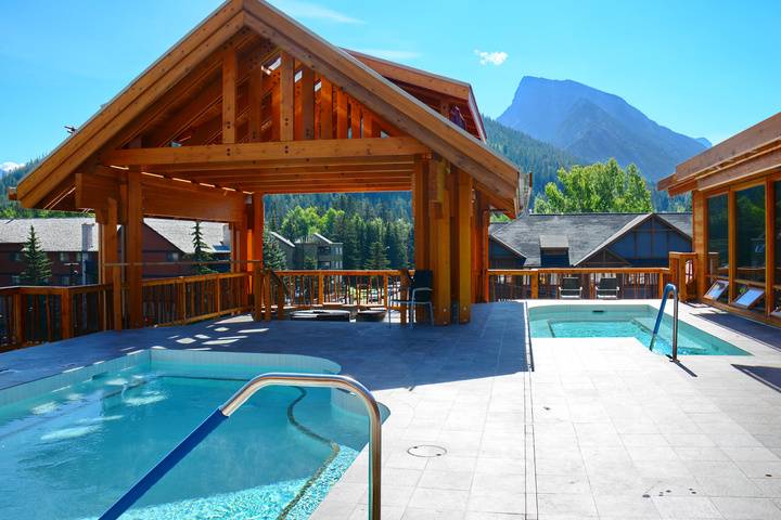 Roof top hot pools