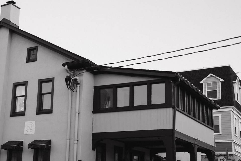 Exterior of venue