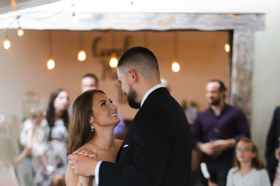 First dance moments