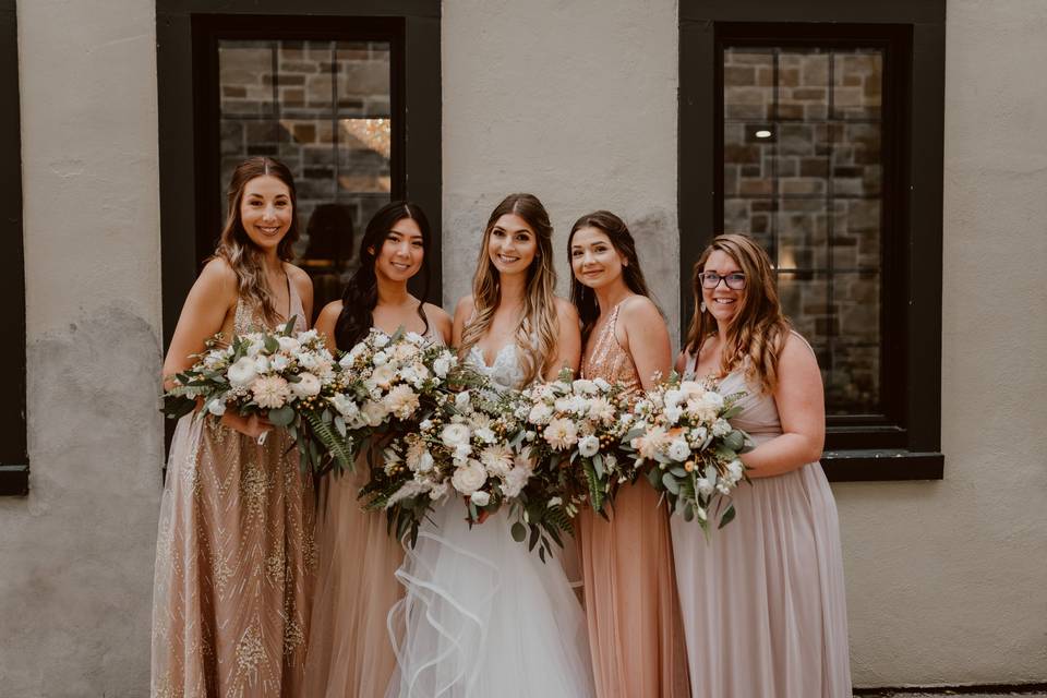 Bridal party photos