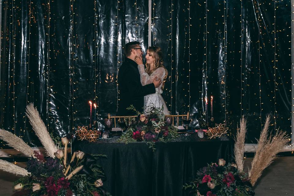 Sweetheart Table Setup