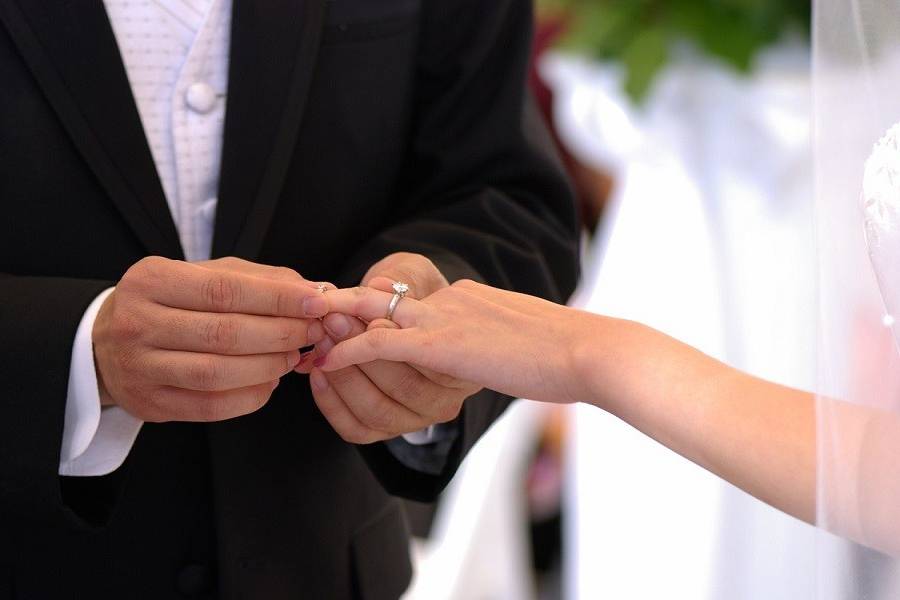 Ceremony in progress