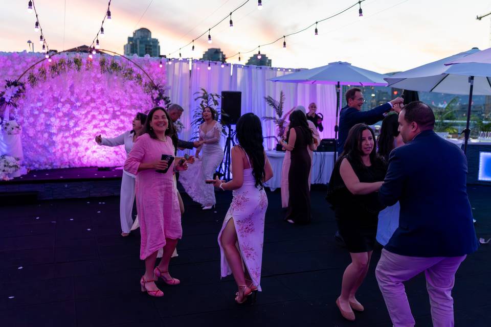 Rooftop Wedding