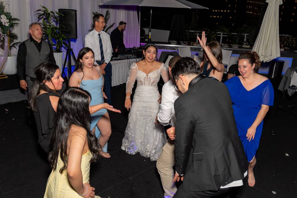 Rooftop Wedding
