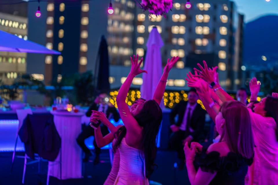 Rooftop Wedding