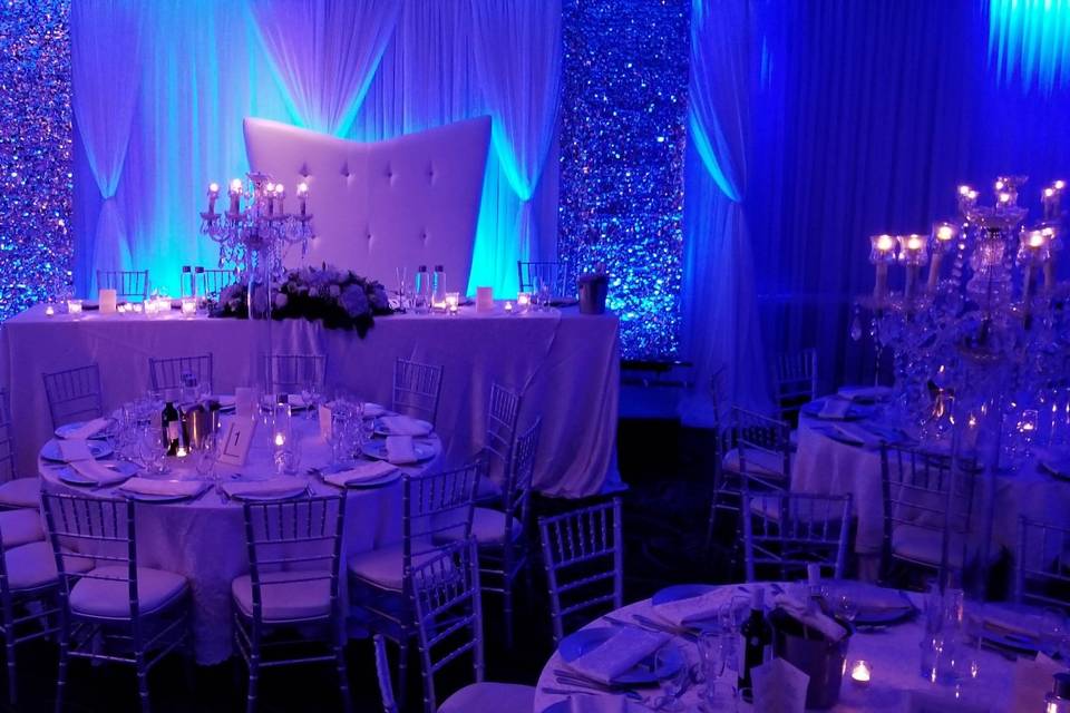 HEAD TABLE DECOR