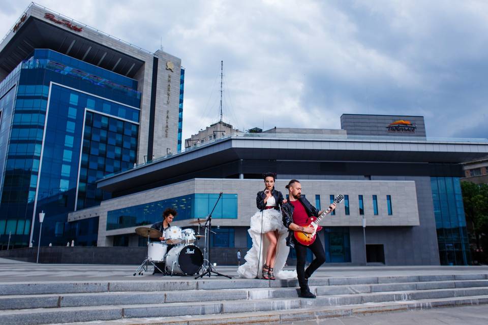 Musicians' wedding