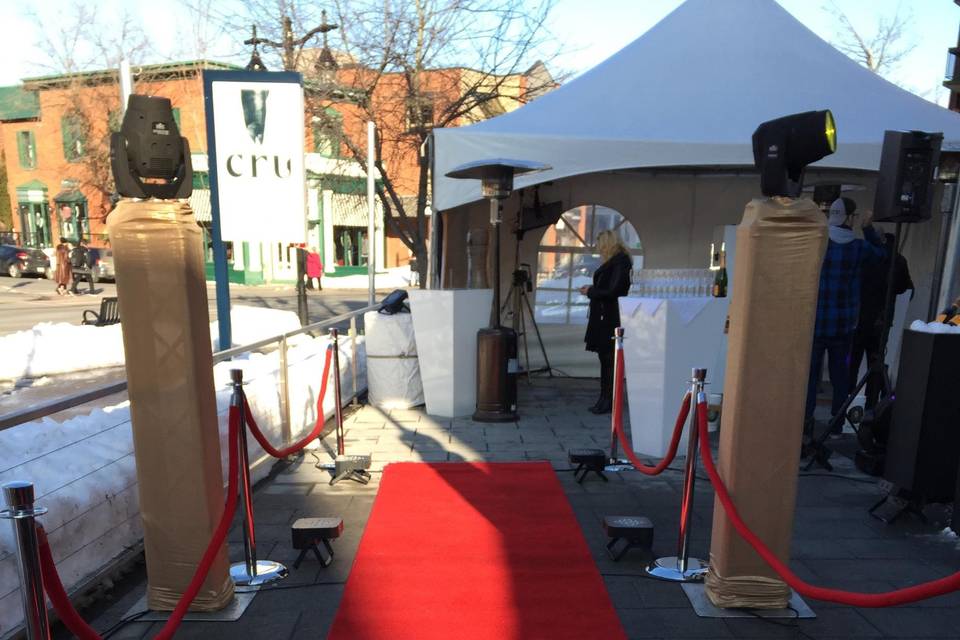 Red carpet rentals