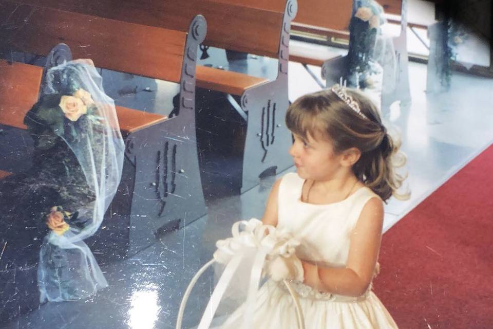 Flower girl moment