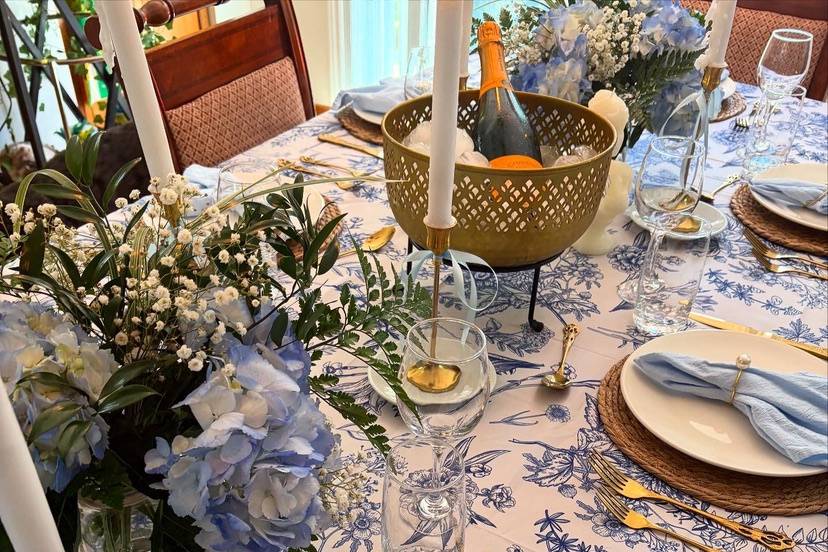 Something blue bridal shower