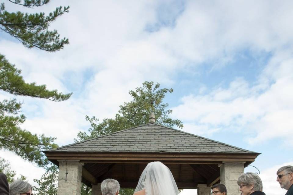 Walking down the aisle