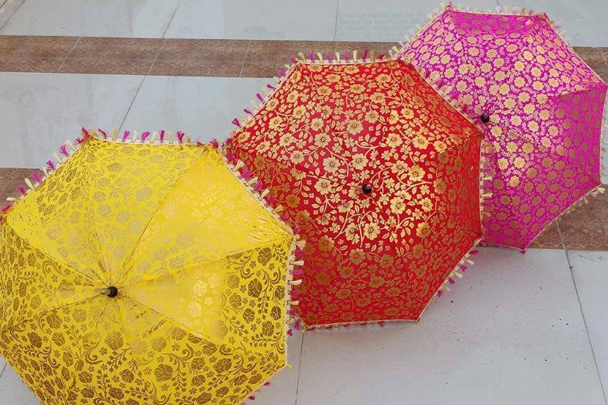 Decorative parasols