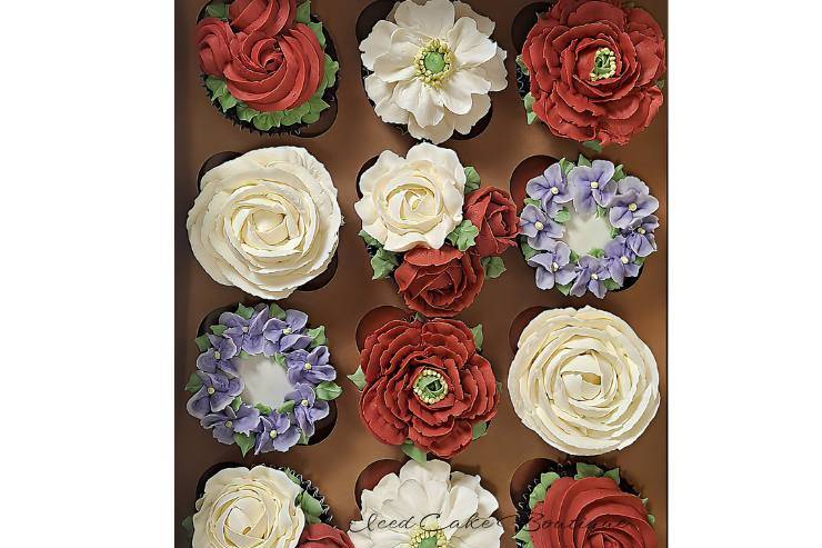 Floral Cupcakes