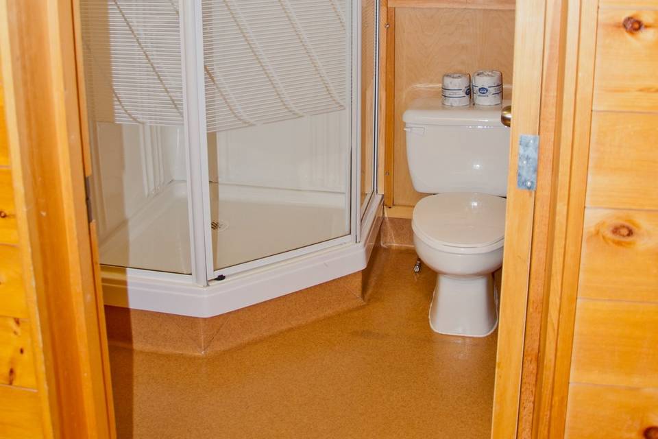 Cabin washroom (private)