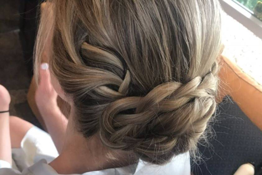 Bridal hair