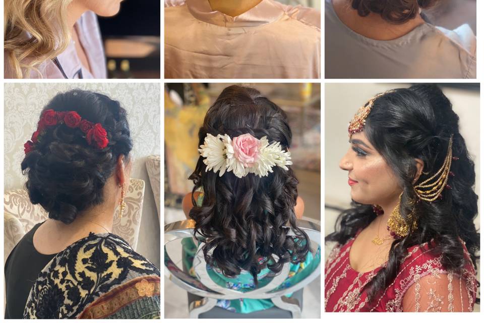 Bridesmaid hairstyles