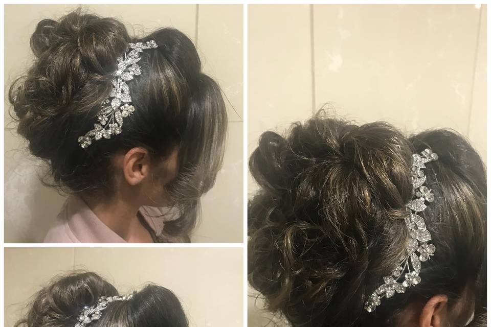 Bridal hairstyle