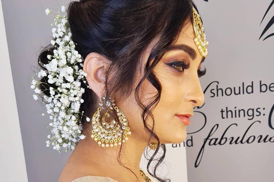 Bridal hair and makeup