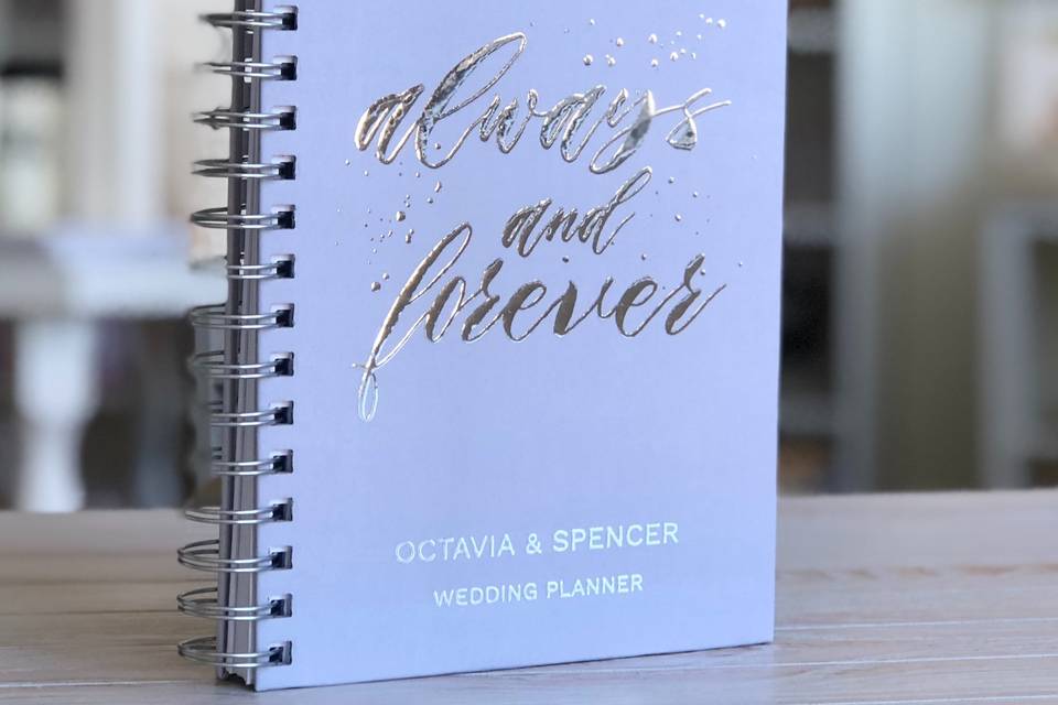 Wedding guest book