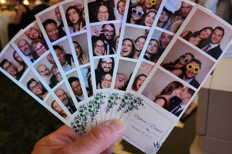 Wedding Photo Strips