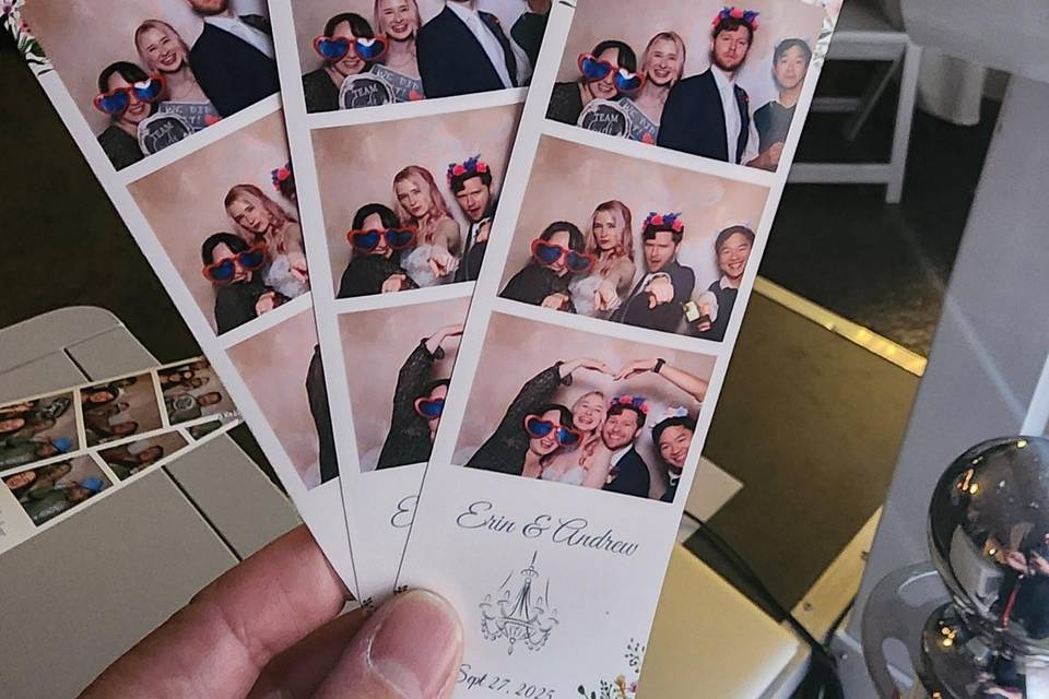 Wedding Photo Strips