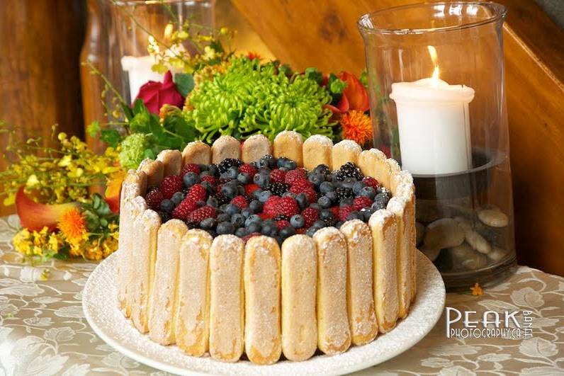 Lady Finger Wedding Cake