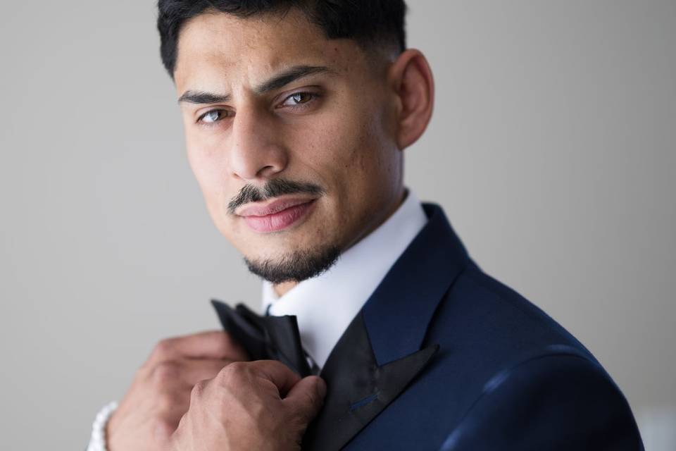 Groom prep