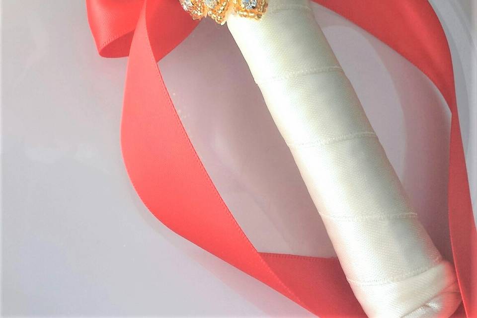 Rhinestone Bouquet Wrap