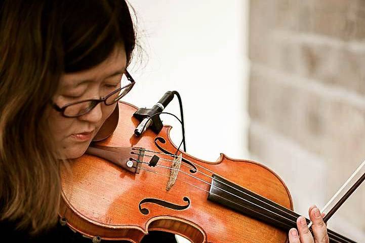 Violin and guitar