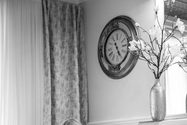 Final preparations for bride